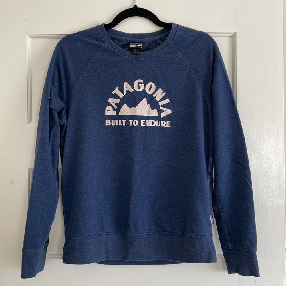 Patagonia Organic Cotton Built To Endure Sweatshirt